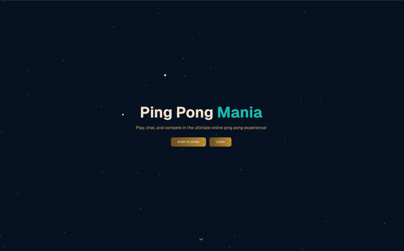 PingPong Mania